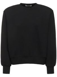 Vanessa cotton jersey sweatshirt - The Frankie Shop - Women Luisaviaroma at Luisaviaroma